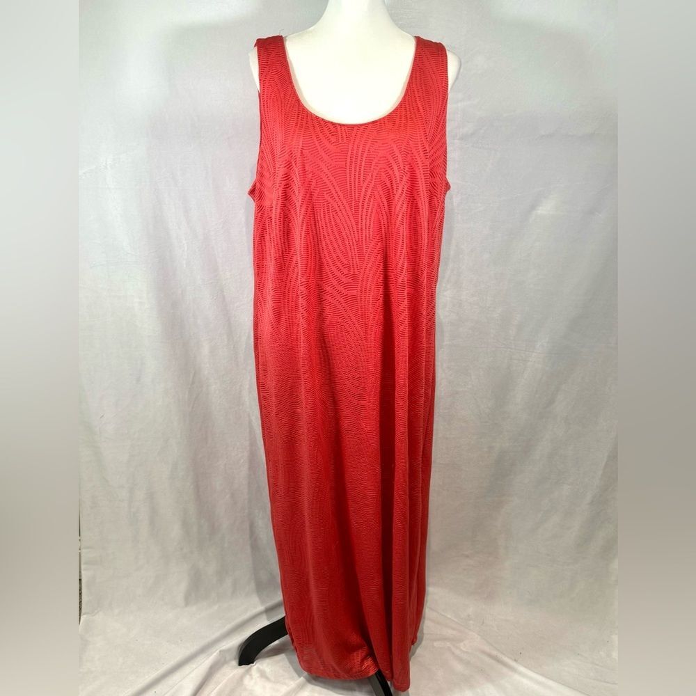Avenue coral crotchet lace maxi dress size 18/20